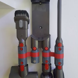 Organizer For Dyson Accessories V15 V12 V11 V10 V8 V7 Tool Attachment Storage Rack Holder For Dyson. No drilling, No Screws! 画像 2