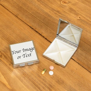 pill box / square custom pill box