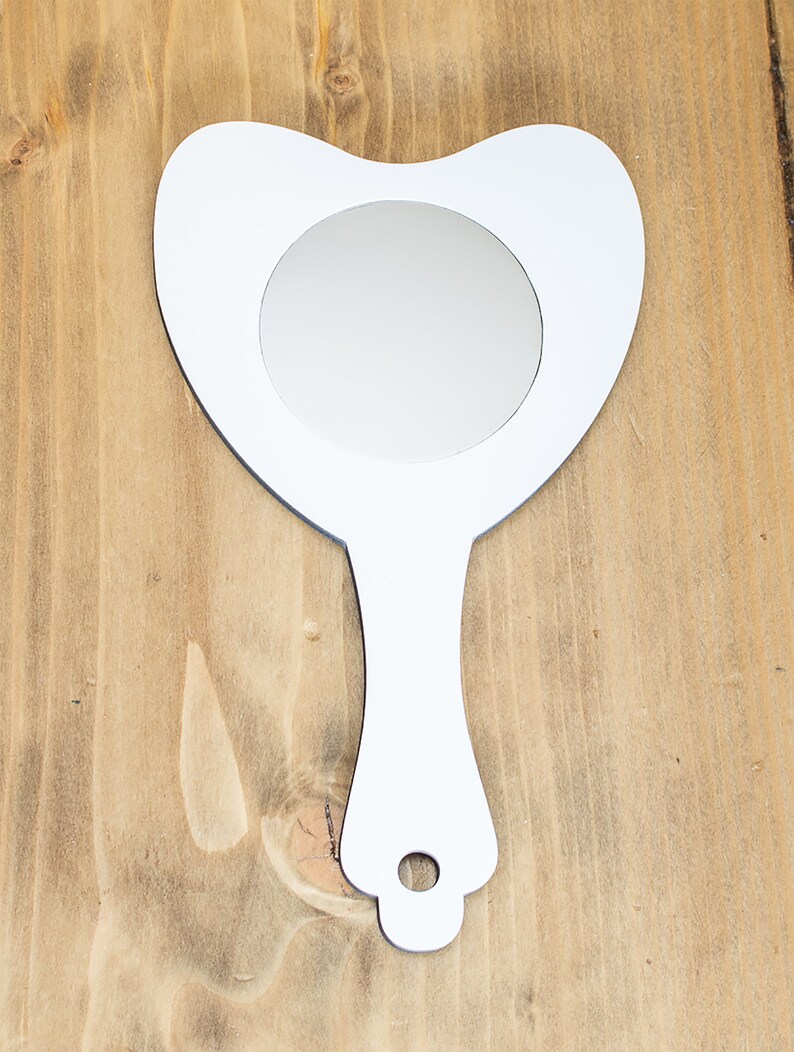 Childs Mirror / Custom Handheld Vanity Mirror Etsy