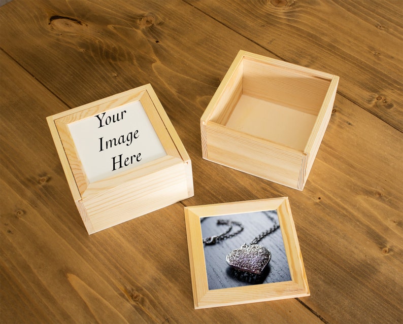 Jewellery box custom trinket wooden box