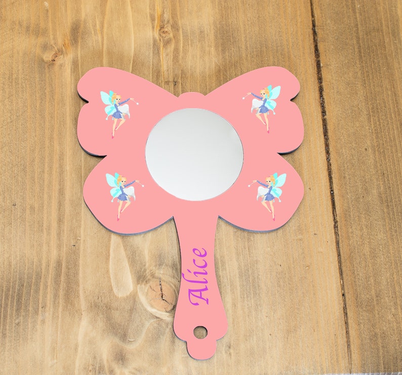 Childs Mirror / Custom Handheld Vanity Mirror Etsy