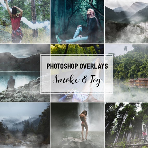 50 5 Rauch Und Nebel Photoshop Uberlagerung Png Und Svd Etsy