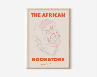 The African Bookstore Large African Art, Afrocentric Art