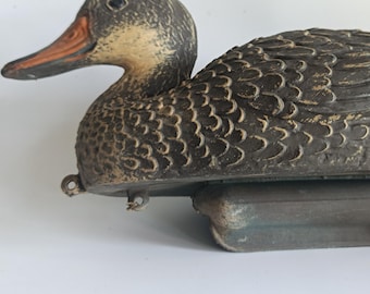 Stockente Hen Sport Plast Ente Lockvogel Carry Lite Jagd Vintage Dekor