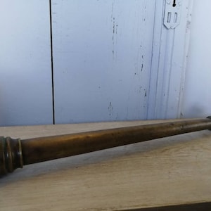 Vintage Fire Hose Nozzle Sprayer Firemans Spout French Lance Portee Man Cave Decor