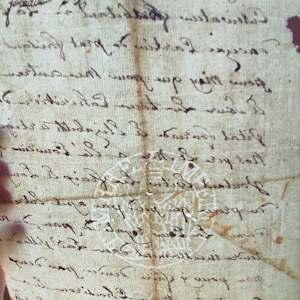 Antique French Legal Document loose Pages Hand Written 1816 -1884 5 Pages Of Calligraphy In Folded Old Paper