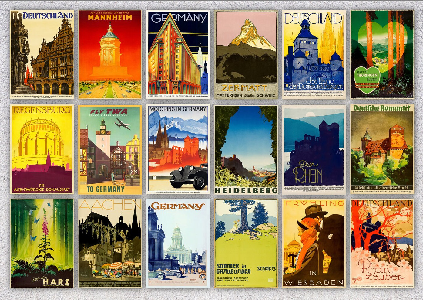 Vintage German Post Cards