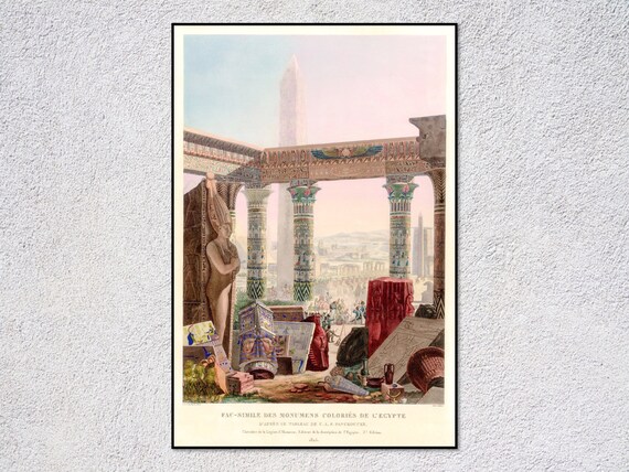 Egypt Travel Poster | Vintage Travel Art
