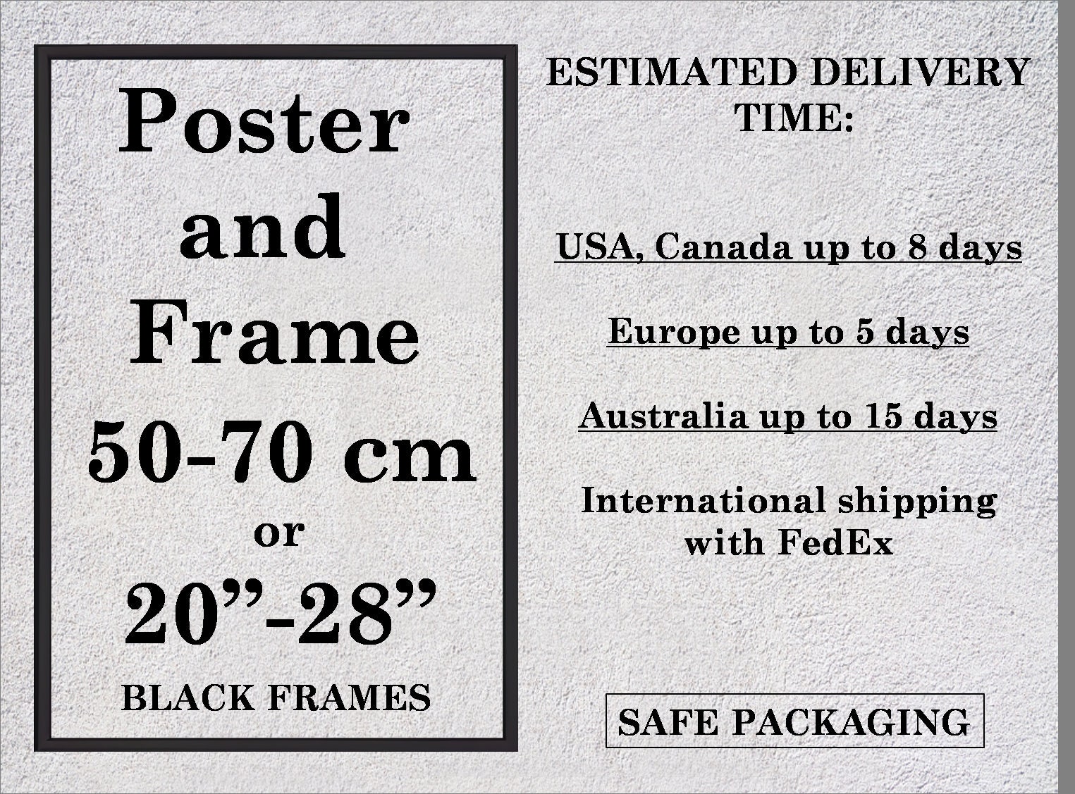 Standard Us Poster Sizes