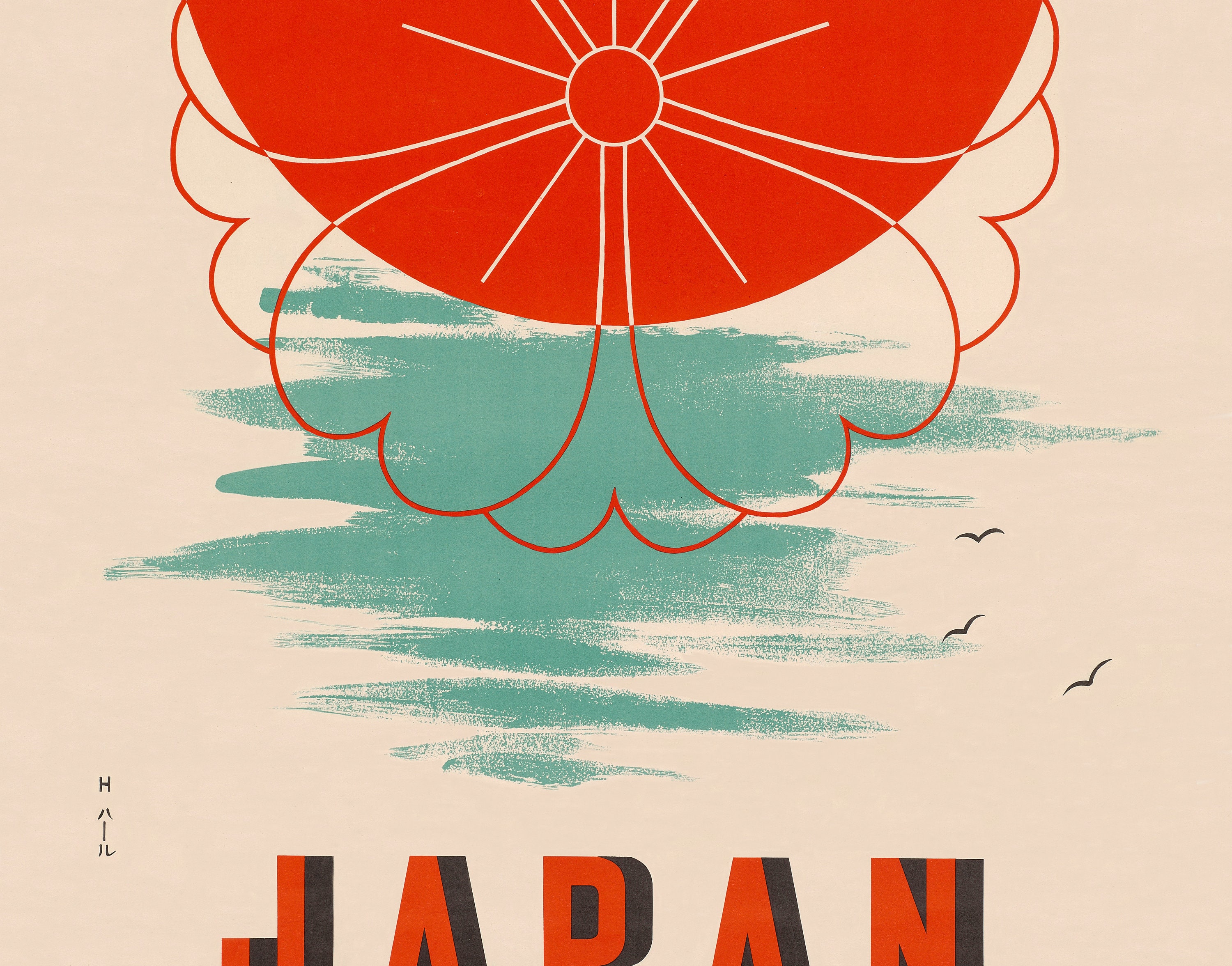 Affiches de voyage vintage Japon Annonces de voyage japonaises Affiche de  voyage de style rétro Lot de 3 -  France