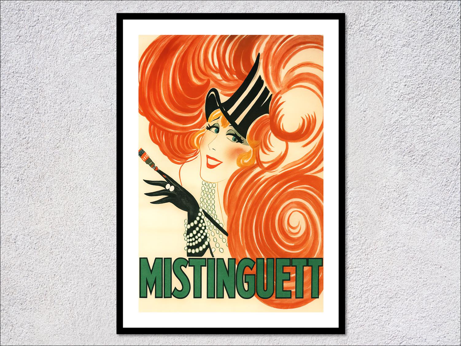 Poster Haute Qualité Barbette Cabaret Rqic - Affiche Vintage Reproduite En 50x70 Cm, Neuf