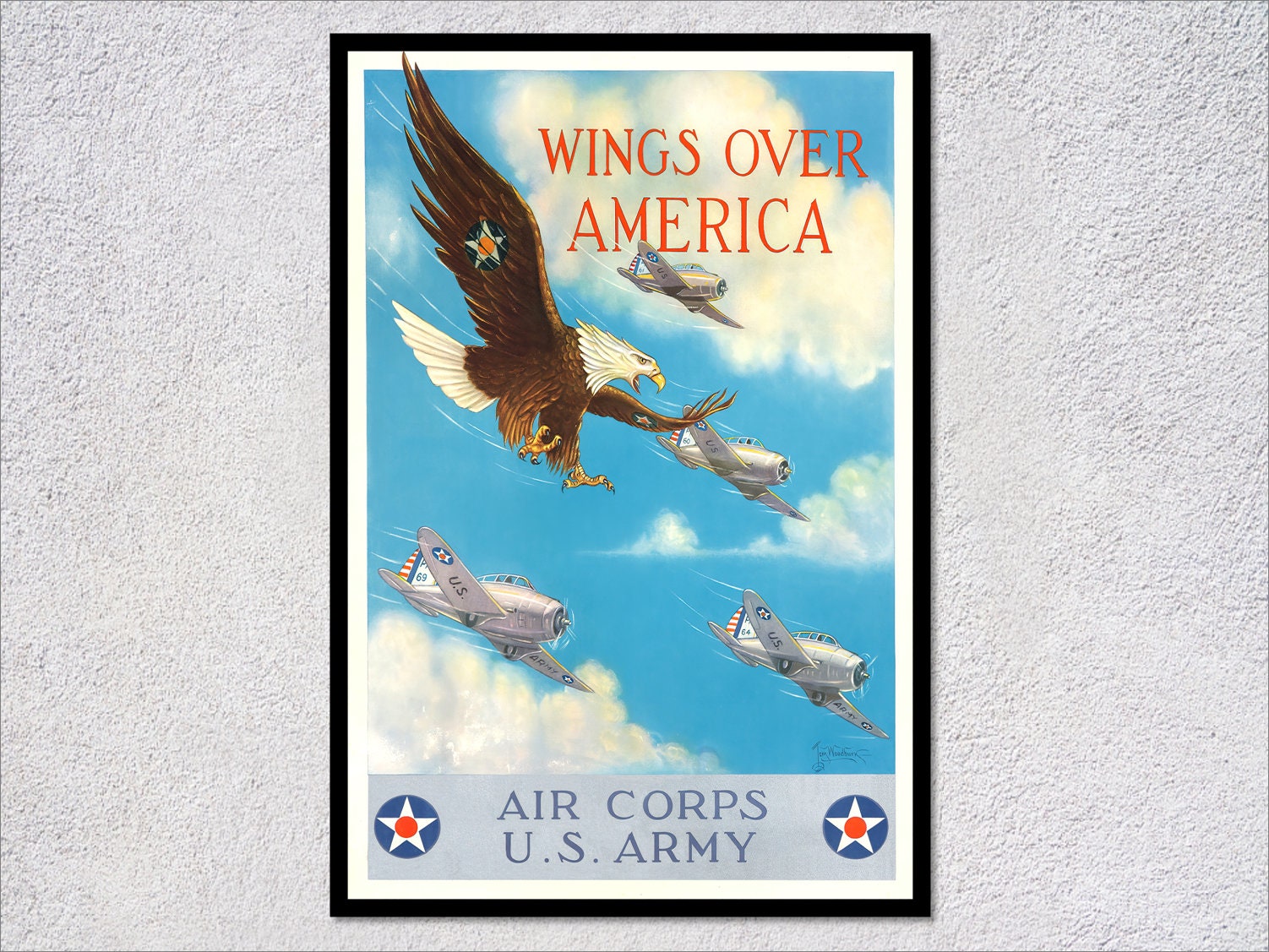 Wings Over America Poster