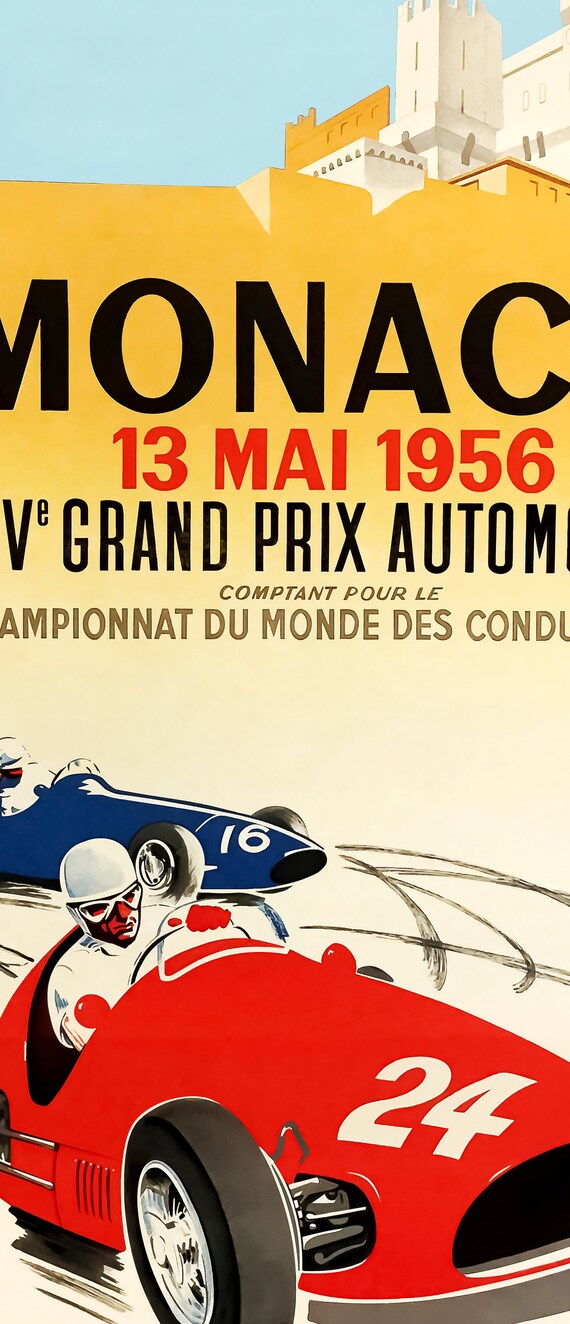 Giclée Vintage Car Racing Poster Body Shop Poster Car Lovers Gift