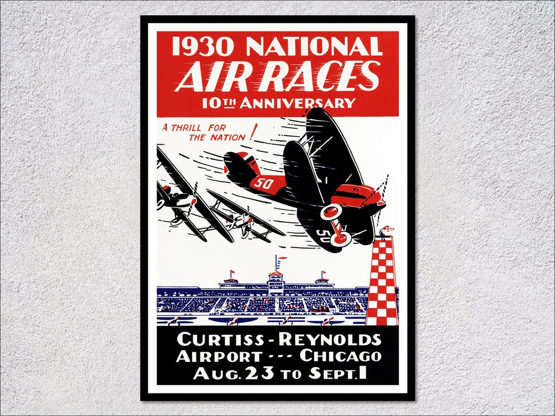 1930 Chicago United States Aircraft Races | Vintage Aviation History ...