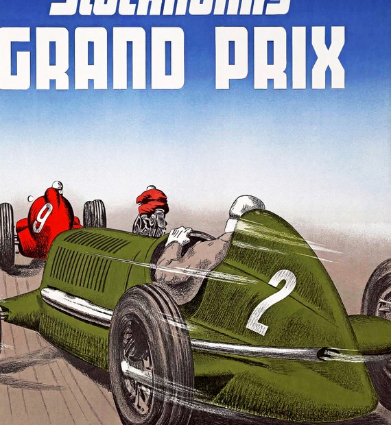 Wallbuddy - Póster de 6 carteles de carreras de coches del Gran Premio F  para póster de fórmula, impresión de carreras de coches, 1930, 1936, 1937,  1952, 1966, 1970 (13 x 19) : : Hogar y Cocina