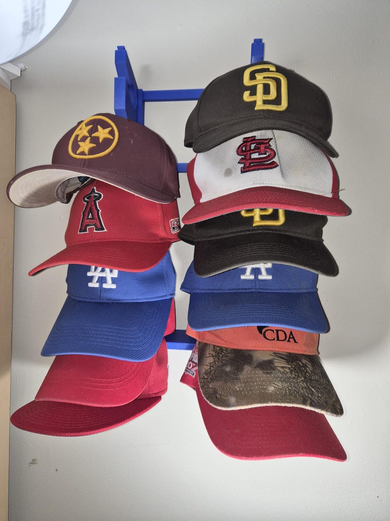 Are Cap Rack Hat Rack 3d Printed Modular Cap Rack - Adjustable for Any Size ...