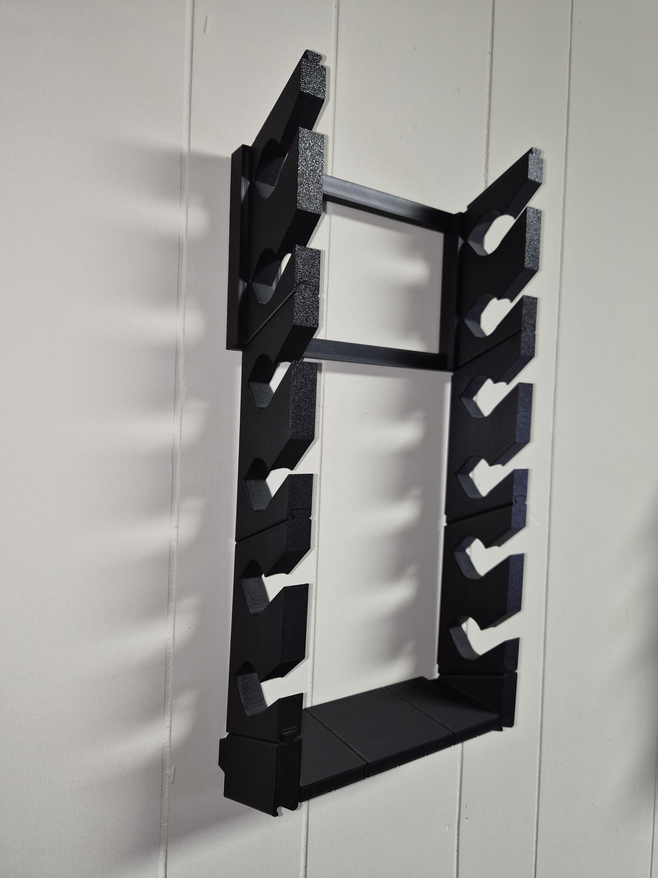 Hat Rack For Arduino Hat Rack 3d Printed Modular Cap Rack - Adjustable for Any Size ...