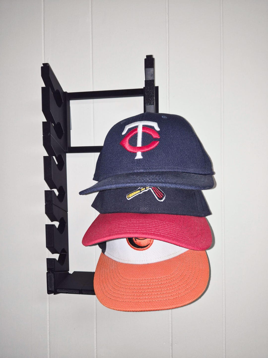 Lvl Cap Rack Hat Rack 3d Printed Modular Cap Rack - Adjustable for Any Size ...