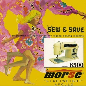 Morse 6500 Sewing Machine Instruction Manual, Instant Download, PDF File  Format, SR -  Canada
