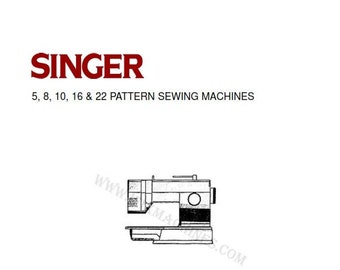 Singer Sewing Machine 93234 Instruction Manual User Guide, Instant Download, PDF File, SR