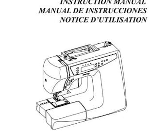 Necchi 681C Instruction Manual PDF Download SR