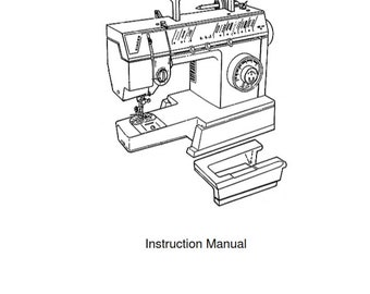 Manuale di istruzioni della macchina da cucire Singer 5830, guida per l'utente, download istantaneo PDF, SR