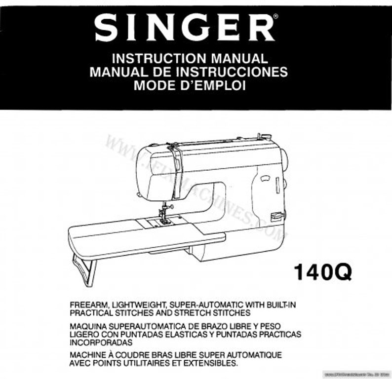 Singer Machine Manuals Free Download Singer Machine Manuals Free Download