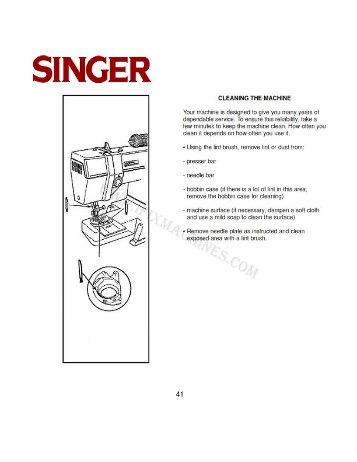 Singer Model 4622 Singer 4622 Sewing Machine Instruction Manual Handbook, Instant ...