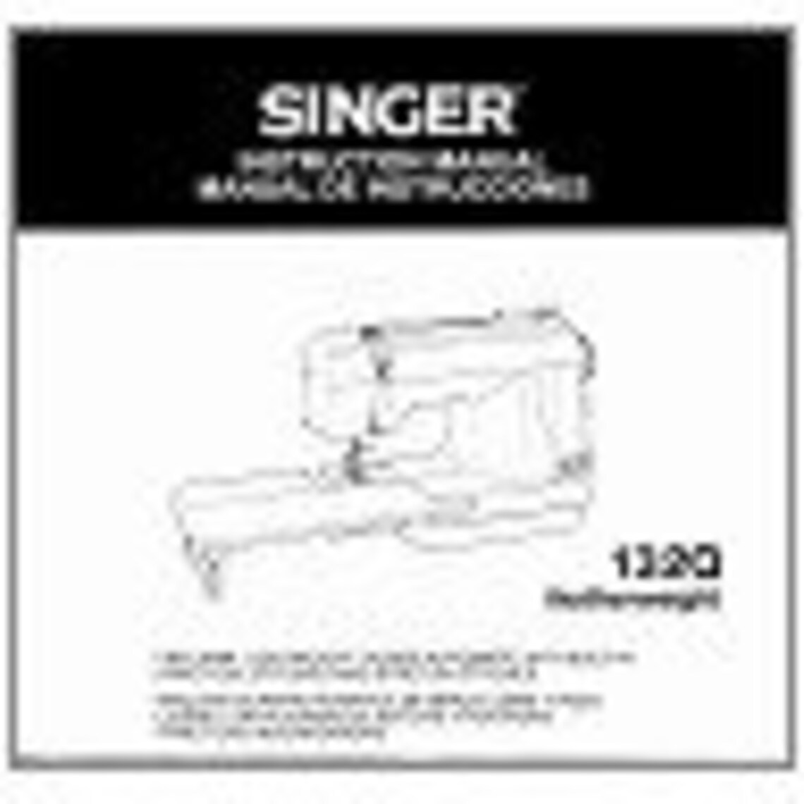 Singer Sewing Model 132Q Manual Singer Model 132Q Manual Etsy