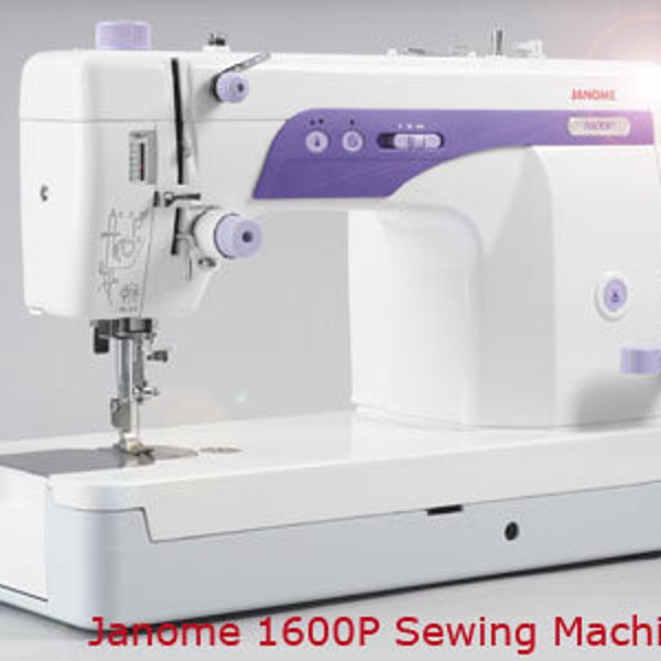 Janome 1600P Bedienungsanleitung PDF-Download