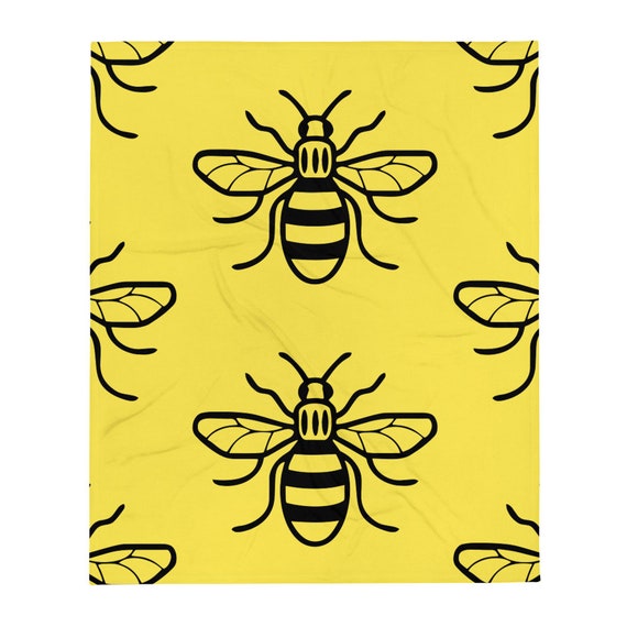 Honey bee throw blanket hotsell