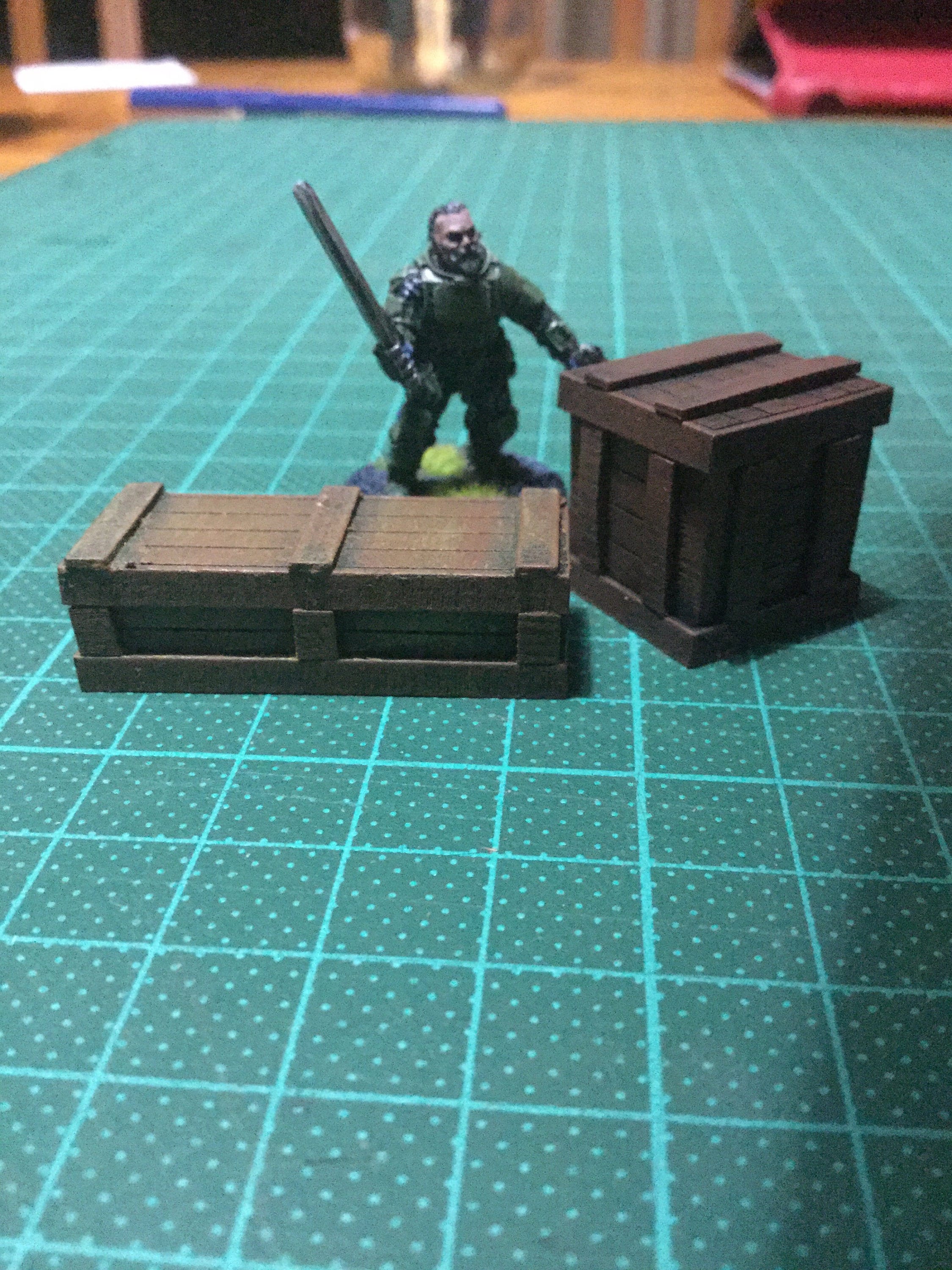 Ammo Crates Laser Cutting File for 28mm Wargaming Etsy
