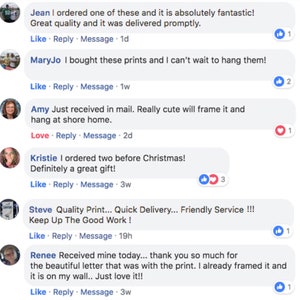 May include: Screenshot of customer reviews for a product. The reviews are from various customers, with comments about the product's quality, delivery, and overall satisfaction. The reviews include the customer's name, comment, and interaction buttons.