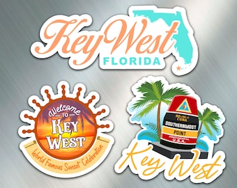 Key West FL Magnet 3-Pack