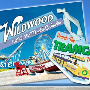 Wildwood Nj 2022 Wall Calendar 12 Beautiful Scenes From | Etsy