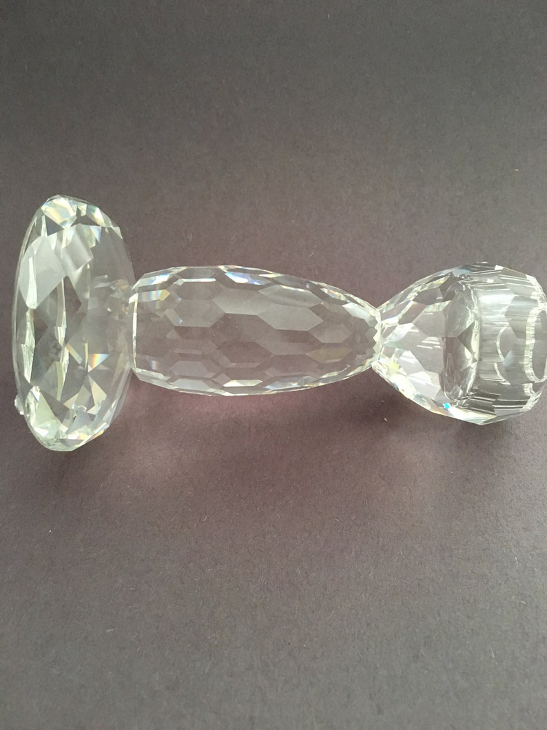 Swarovski Crystal Candle Holder 7600 NR 128 in Box/Mint Etsy