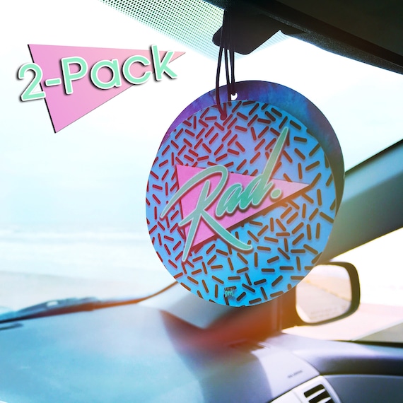 Car Air Freshener 2-pack Cute Car Accessories 80s and 90s