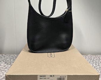 Vintage Coach | Utility Hippie Bag | 9404 | Black - Etsy