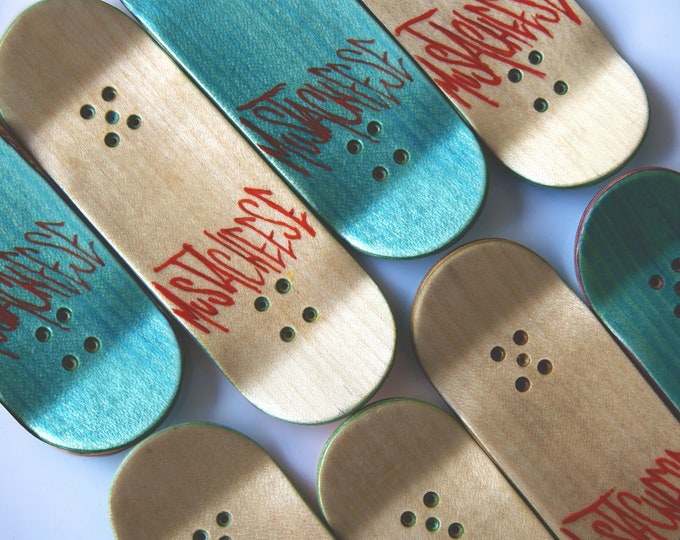 Blank Fingerboard Custom Colors, Handcrafted Deck, Made in Italy 32x96