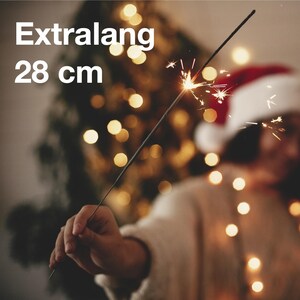 50x Wunderkerzen 28 cm Sternspritzer für Partys & Feuerwerk Silvester Kat. F1 zdjęcie 4