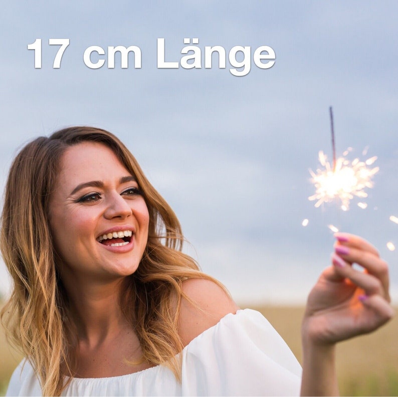 200x cierges magiques 17 cm éclaboussures d'étoiles pour fêtes et feux d'artifice Réveillon du Nouvel An Cat. F1 image 4