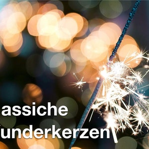 50x Wunderkerzen 28 cm Sternspritzer für Partys & Feuerwerk Silvester Kat. F1 zdjęcie 2