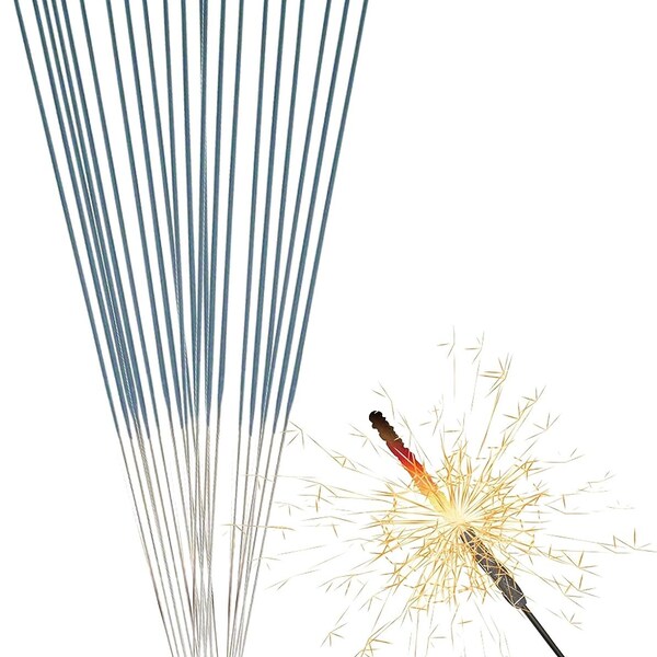 200x sparklers 17 cm - star splashes for parties & fireworks New Year's Eve Cat. F1