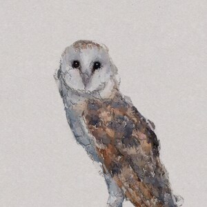 Owl Art Print, Owl Art, Art Print, Wildlife Animal Art, Owl, Owl Painting, Owl Illustration