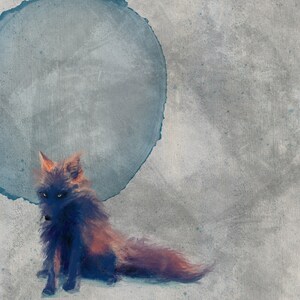 Fox Art Print, Fox Art, Art Print, Wildlife Animal Art, Christmas Gift, Fox Painting, Nursery Art, Fox Illustration