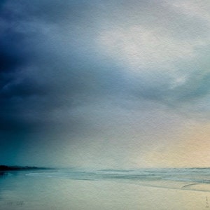 Ocean Art Print, Ocean Art, Art Print, Beach Art, Gift, Ocean Painting, Ocean Waves, Ocean Illustration, Beach Scene
