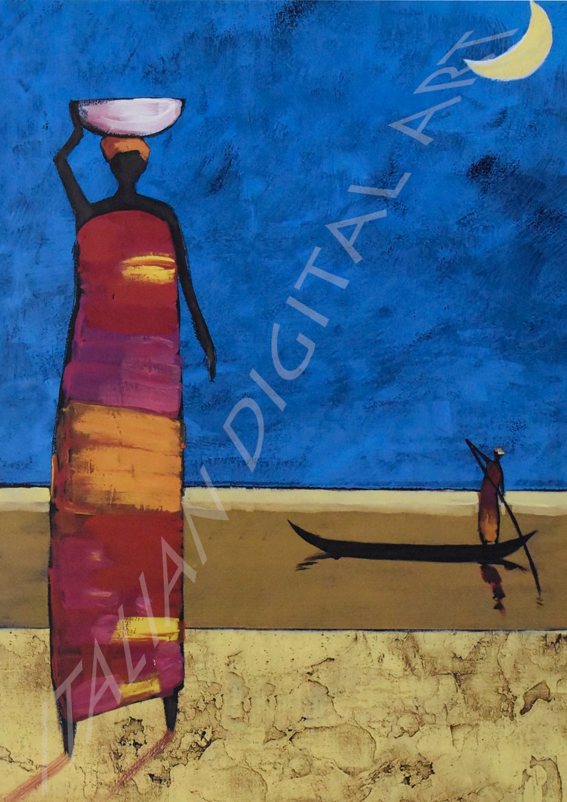 Ethnic art prints ethnic art ethnic artwork ethnic wall Etsy