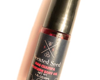 Nag CHAMPA olio per il corpo profumo rotola su 1FL OZ / 30ML fragranza di lunga durata!