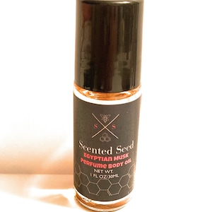EGYPTIAN MUSK perfume body oil roll on 1FL OZ/30ML long lasting fragrance!