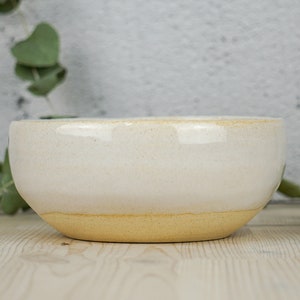 Handmade big ceramic bowl or pottery serving bowl image 2